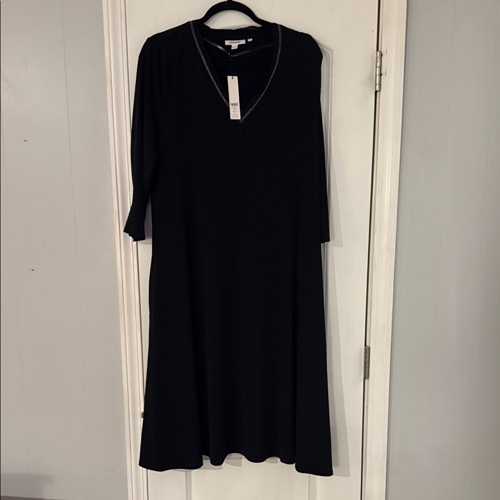 Chico's Black Long Sleeve Dress